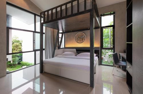 Villa Modern 3br Loft With Large Pool, Gym And Sauna