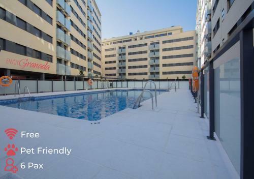 Apartamento Enjoygranada Arabial 5a - Pool & Free Parking