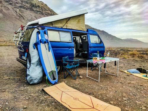 Famara Camper Vans - Vicky Von Bluevan