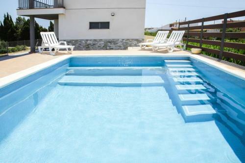 Estel - Chalet A 200m Del R�o Ebro Con Piscina Privada Y Barbacoa