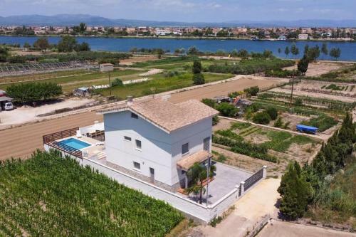 Estel - Chalet A 200m Del R�o Ebro Con Piscina Privada Y Barbacoa