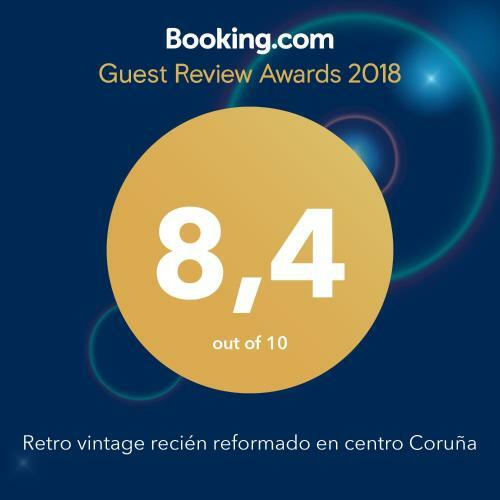 Apartamento Retro Vintage Reci�n Reformado En Centro Coru�a