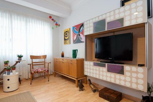 Apartamento Retro Vintage Reci�n Reformado En Centro Coru�a