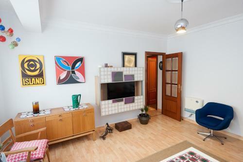 Apartamento Retro Vintage Reci�n Reformado En Centro Coru�a