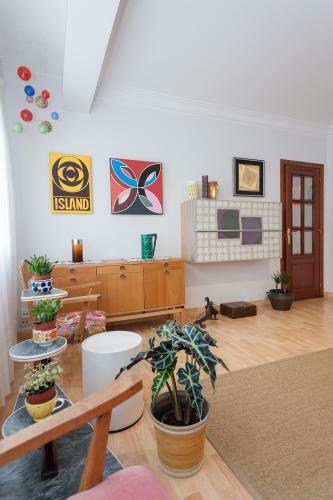 Apartamento Retro Vintage Reci�n Reformado En Centro Coru�a