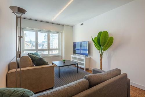 Apartamento Atico Playa Orzan Centro. Garaje Mismo Edificio. Wifi