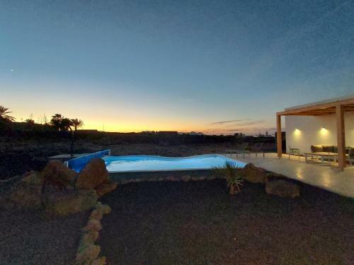 Villa Tabaiba En Lajares Con Piscina