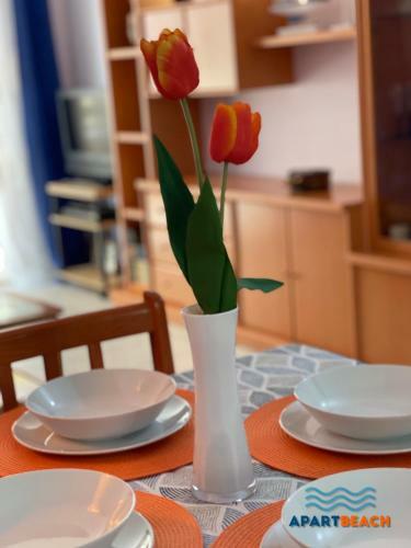 Apartbeach Nargam Vista Playa Clima Y Piscina