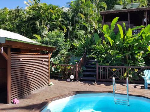 Les Lodges Des Hauts de Deshaies Bungalow Tobago