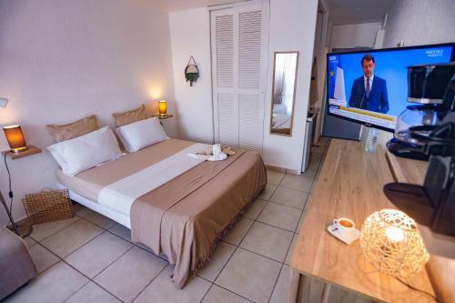 Apartamento Studio Chic Avec Son Acc�s Plage Et Sans Coupure D'eau