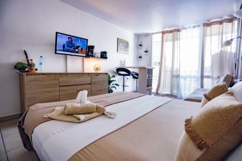Apartamento Studio Chic Avec Son Acc�s Plage Et Sans Coupure D'eau