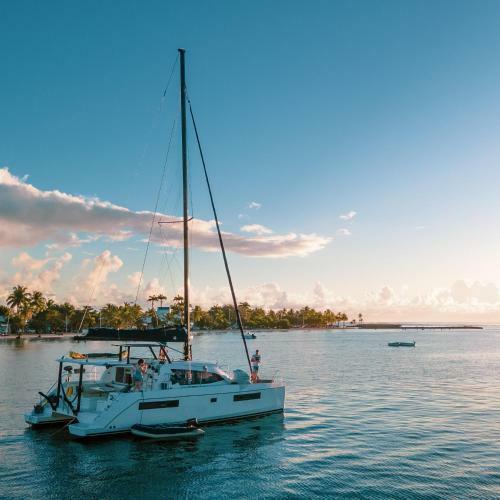 Night On Luxury Catamaran