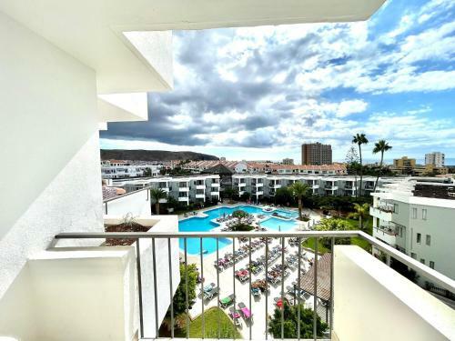 Apartamento Con Balcon, Piscina, Cerca Playa En Tenerife Sur