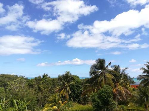 Haut De Villa Avec Vue Sur La Mer