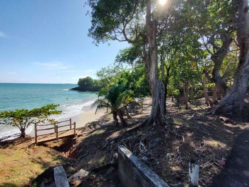 Haut De Villa Avec Vue Sur La Mer