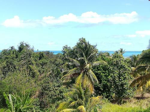 Haut De Villa Avec Vue Sur La Mer