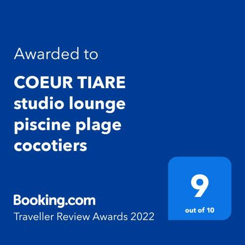 Apartamento Coeur Tiare Studio Lounge Piscine Plage Cocotiers