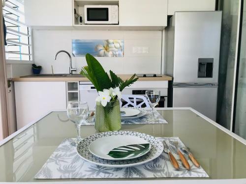 Apartamento Coeur Tiare Studio Lounge Piscine Plage Cocotiers