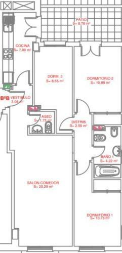 Apartamento Cervantes III : 3 Rooms, Pool & Free Parking