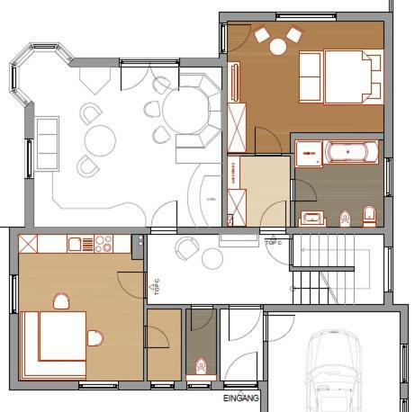Apartamento Appartement Zweikofelblick