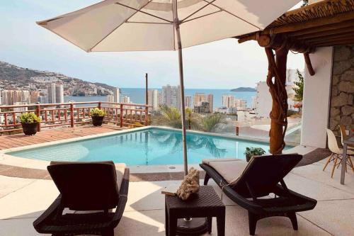 Casa Con Vista A La Bah�a (Servicio Incluido)
