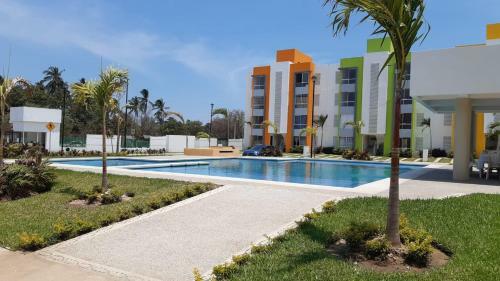 El Arrecife: Apartamento Con Alberca A 10 Minutos de La Playa
