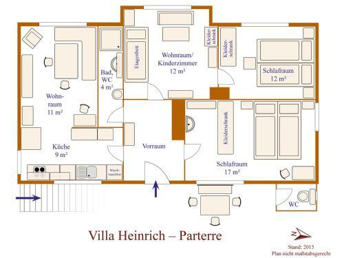 Apartamento Ferienwohnung Villa Heinrich