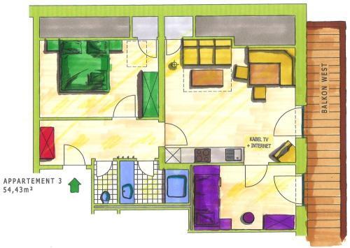 Apartamento Ferienappartements Meixner