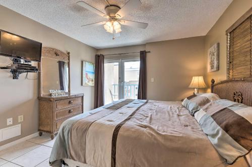 Apartamento Beachfront Condo With Balconies And Pool Access!