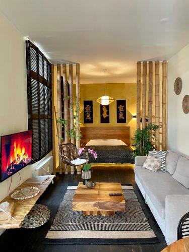 Apartamento Japanese Loft With Balconyview Citycenter