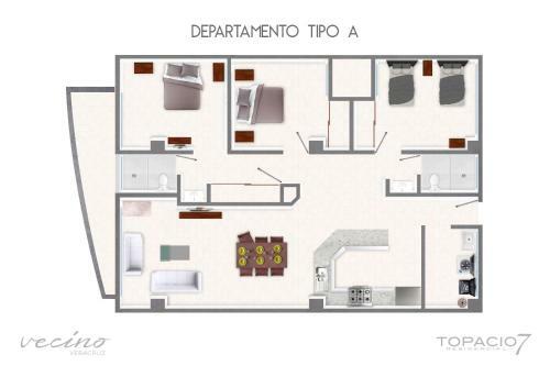 Apartamento Topacio7 Residencial