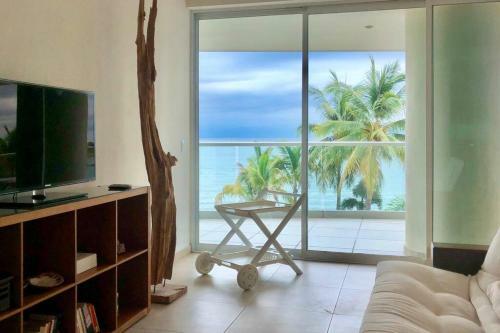 Apartamento Beachfront Condo In Bucear�as