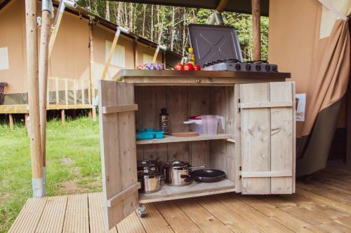 Safaritent At Camping Gt Keiheuvel