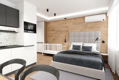 Apartamento Luxurious One Bedroom Studio In Top Center
