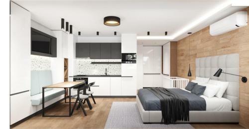 Apartamento Luxurious One Bedroom Studio In Top Center