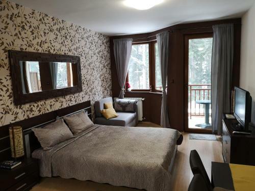 Apartamento Private Studio Borovets With Kitchen And Bathroom