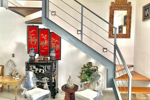 Apartamento Elegante Casa Hermosa En Residencial Con Alberca