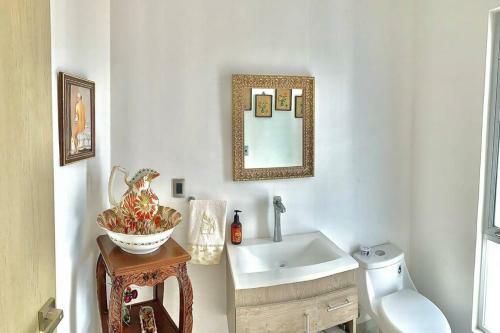 Apartamento Elegante Casa Hermosa En Residencial Con Alberca