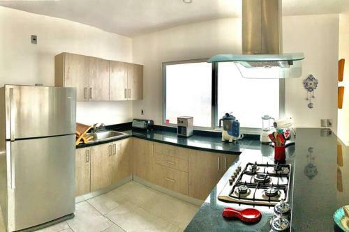Apartamento Elegante Casa Hermosa En Residencial Con Alberca