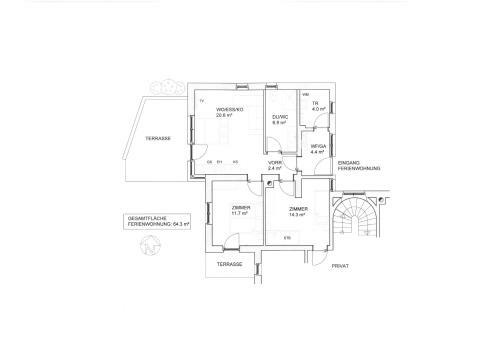 Apartamento Ferienwohnung D�rflihof