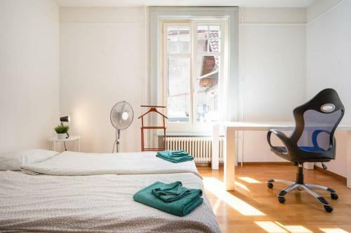 Apartamento 2 Zimmer In Jugendstilwohnung Mit Garten (1-6 P.)