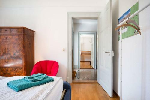 Apartamento 2 Zimmer In Jugendstilwohnung Mit Garten (1-6 P.)