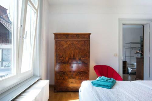 Apartamento 2 Zimmer In Jugendstilwohnung Mit Garten (1-6 P.)