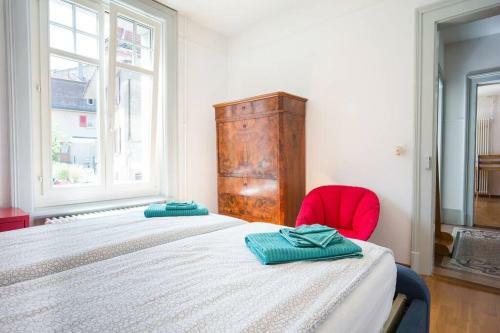 Apartamento 2 Zimmer In Jugendstilwohnung Mit Garten (1-6 P.)