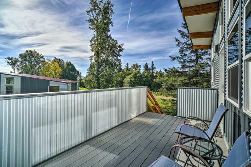 Secluded Getaway With Deck, Steps To Fritz Creek!