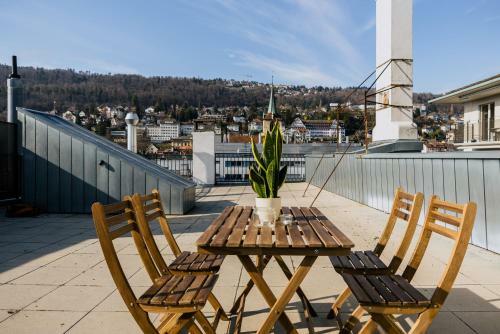 Apartamento Eigene Wohnung Im Stadtzentrum Mit Wundersch�ner Dachterrase