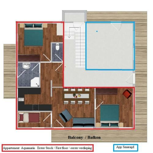 Apartamento Villa Zeppelin - App Aquamarin