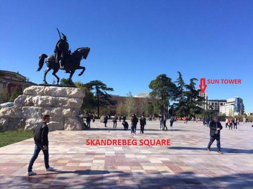 Apartamento Sun Tower-scanderbeg Square