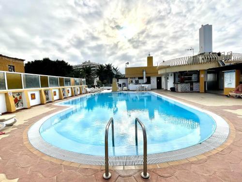 Apartamento Nice Studio Cs With Shared Rooftop Pool, In Puerto De La Cruz