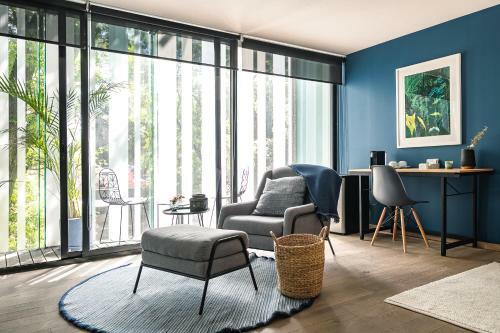Posada Luxurious Apt With Balcony In Polanco